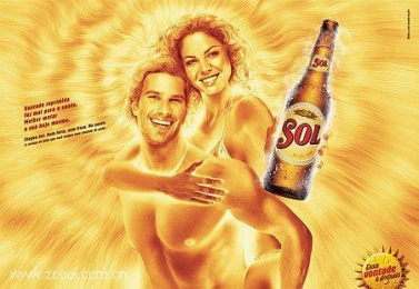 SOL啤酒创意平面广告设计欣赏