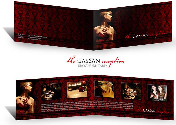 Gassan海报与Brochure Card欣赏