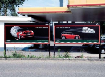 MINI启动与刹车广告创意设计欣赏