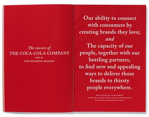 国外著名的可口可乐画册设计