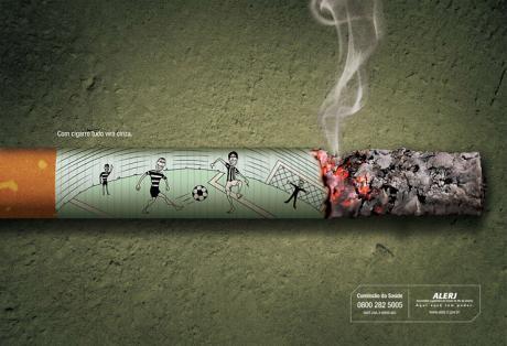 Alerj 戒烟广告