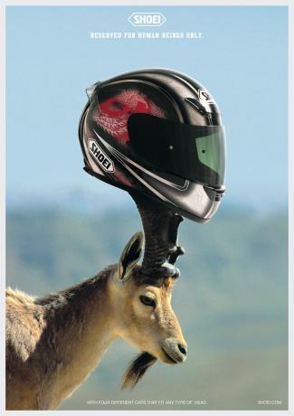 Shoei Evolve Helmets 安全帽广告