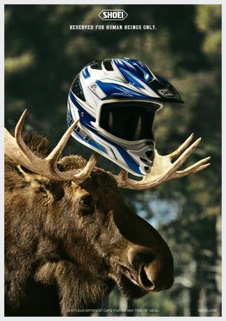 Shoei Evolve Helmets 安全帽广告