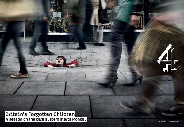 拯救被遗忘的孩子—英国Channel 4频道广告