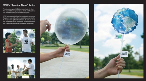 WWF世界自然基金会(放飞气球)公益广告欣赏