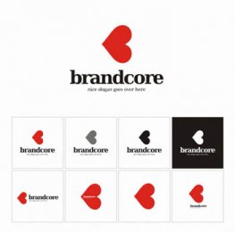 国外品牌Brandcore精彩VI设计选刊