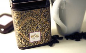 MISTA咖啡豆花纹样式包装欣赏