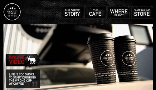 国外精美咖啡类网站界面设计欣赏