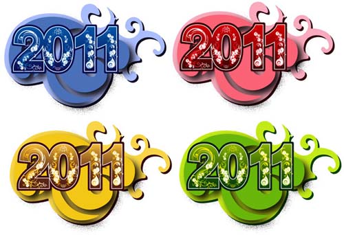 新年2011精彩字体设计作品欣赏