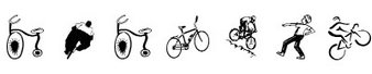 运动字体(cycling)