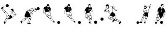 足球字体(soccer dance)