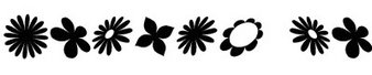 花字体(Nature sarus flower ding)