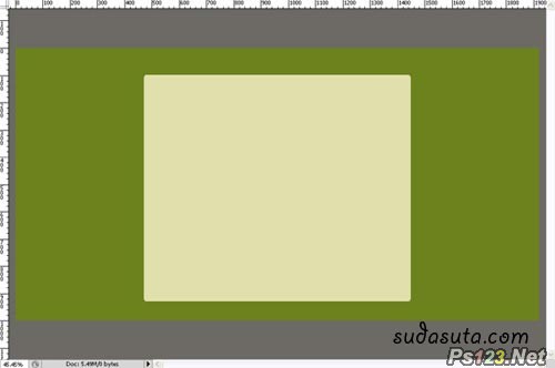 ps设计以绿色为主题的网页模板教程