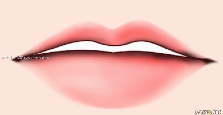 ps鼠绘教程：详细制作性感的嘴唇