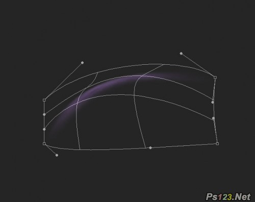 PS滤镜和变形工具制作奇幻光束 飞特网 PS滤镜教程