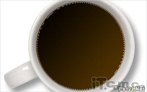 PS滤镜制作被搅动的咖啡 飞特网 PS滤镜教程