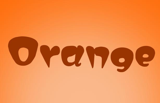 photoshop cs6 简单教你制作漂亮简单的鲜橙果肉文字