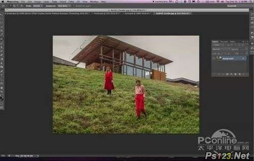 Photoshop CS6新功能：移动物体自动填补背景_新客网