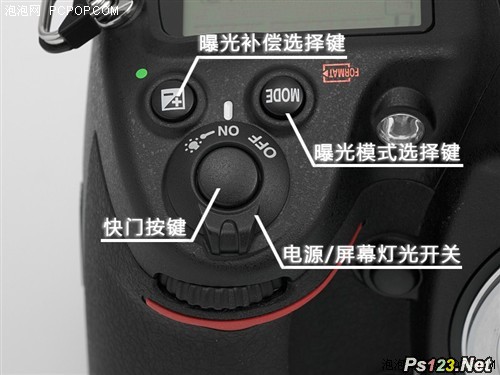 单反相机机身功能按键的作用（以D700为例）