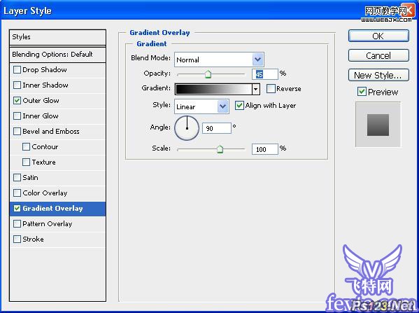 Photoshop制作高温燃烧火热文字效果 飞特网17