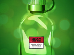 HUGO香水绚丽特效宣传海报欣赏