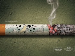 国外禁止吸烟广告集锦