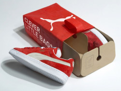 Puma手提鞋盒抽屉式设计