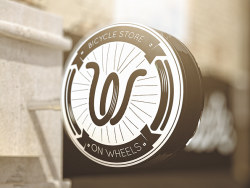 On wheels : 自行车店品牌标识欣赏