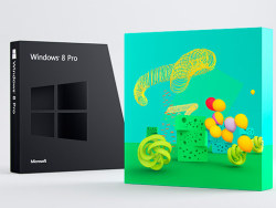 Windows 8各版本包装设计欣赏
