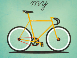 自行车主题海报(第二辑）