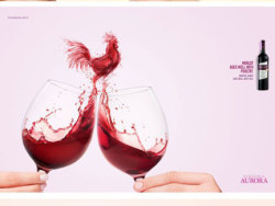 Aurora Wines酒品广告