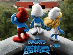 电影海报欣赏：蓝精灵(The Smurfs)