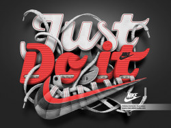 Nike Just Do It - Comissioned Artwork
