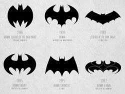 蝙蝠侠黑暗骑士72年logo进化史