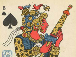 苏联玛雅文化扑克牌 the soviet mayan playing cards