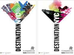 Destination系列设计展览主视觉设计