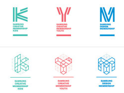 韩国三星设计俱乐部VI识别设计系统