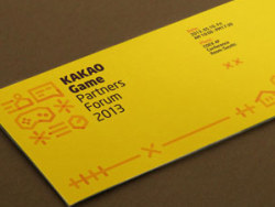 KAKAO 游戏公司活动VI设计