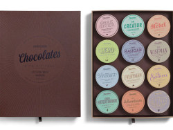 生命就像一盒巧克力 巧克力包装设计