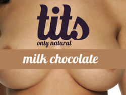 Tits milk chocolate