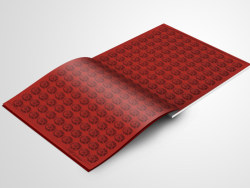 一套红色革命风格的画册设计