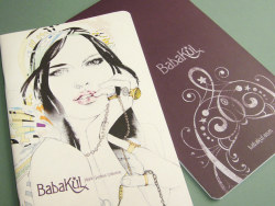 BABAKUL饰品画册及部分物料