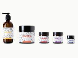 Metta Skincare 纯天然护肤品包装设计欣赏