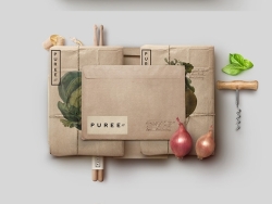 Puree Organics慢性疾病健康药物包装品牌设计