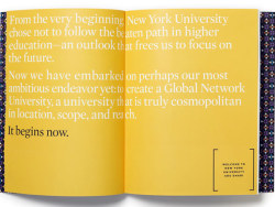 Pentagram新作：纽约大学阿布扎比分校品牌设计