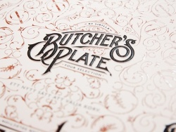 《Butcher's Plate》标志设计