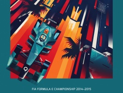 《Formula E Championship Posters》扁平海报