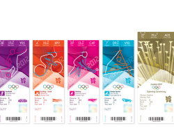 伦敦奥运门票设计