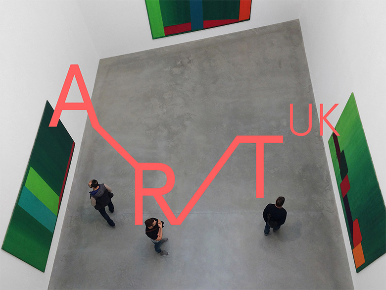 英国全新的文化项目“Art UK”形象标识设计
