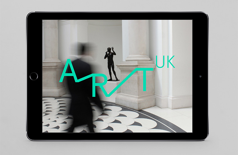 英国全新的文化项目“Art UK”形象标识设计